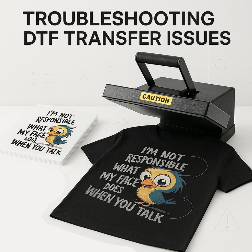Troubleshooting DTF Transfer Issues: A Comprehensive Guide – NextDayDTF